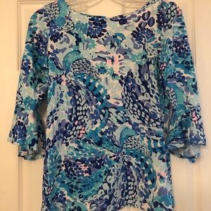 Lilly Pulitzer Fontaine Top Wave After Wave